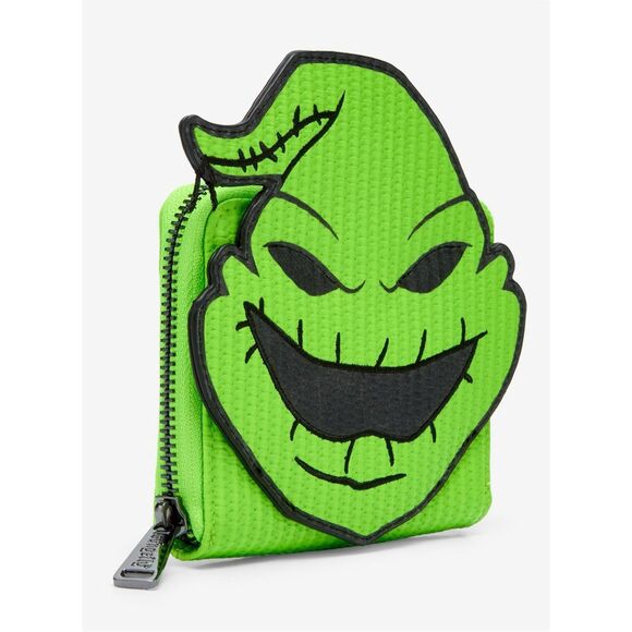 Loungefly Disney The Nightmare Before Christmas Oogie Boogie GITD Zip Wallet - Picture 4 of 6